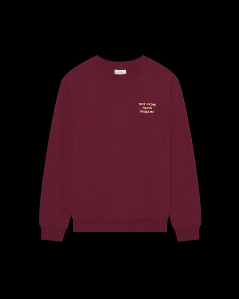 DRÔLE DE MONSIEUR LE SWEATSHIRT SLOGAN